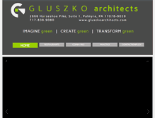 Tablet Screenshot of gluszkoarchitects.com